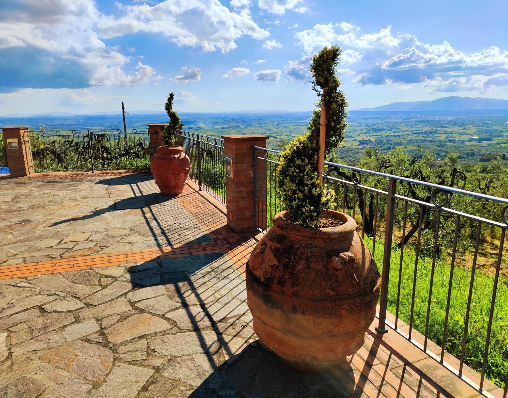 Villa Il Palagio Vinci Exterior foto